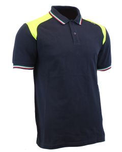 POLO M/C ONE TRICOLORE