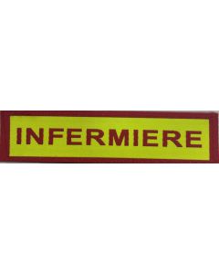 QUAL. HD 12*3 "INFERMIERE" ROSSO-GIALL