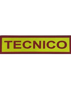 QUALIF. HD 20*5 "TECNICO" ROSSO-GIALLO