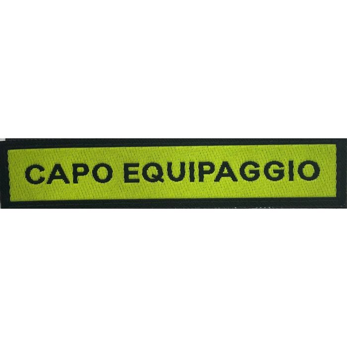 QUALIF HD 12*2,5 "CAPO EQUIPAGGIO"+VELCR