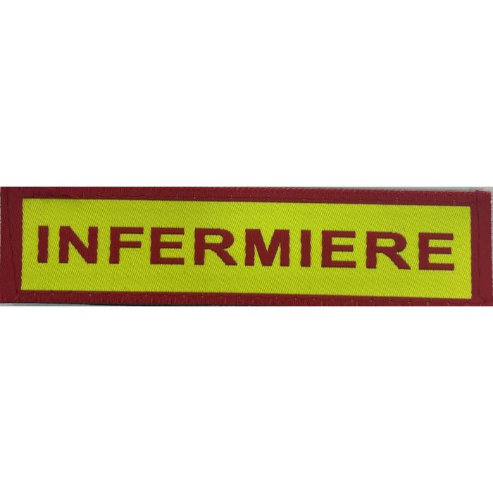QUAL. HD 12*3 "INFERMIERE" ROSSO-GIALL