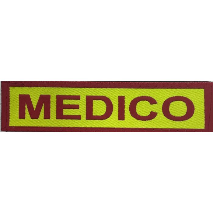 QUALIF. HD 12*3 "MEDICO" ROSSO-GIALLO