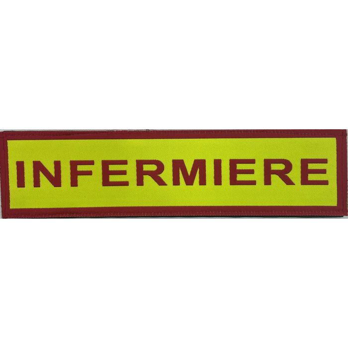 QUAL. HD 20*5 "INFERMIERE" ROSSO-GIALL
