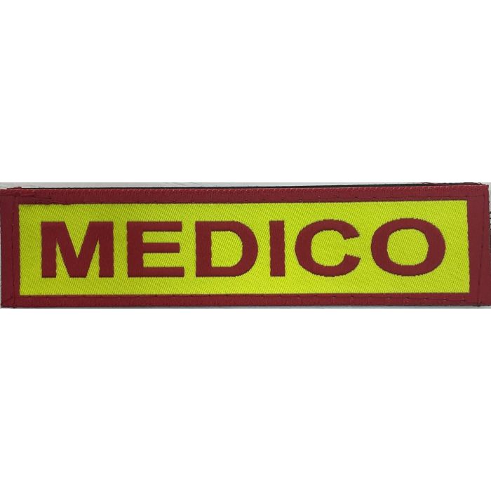 QUALIF. HD 20*5 "MEDICO" ROSSO-GIALLO