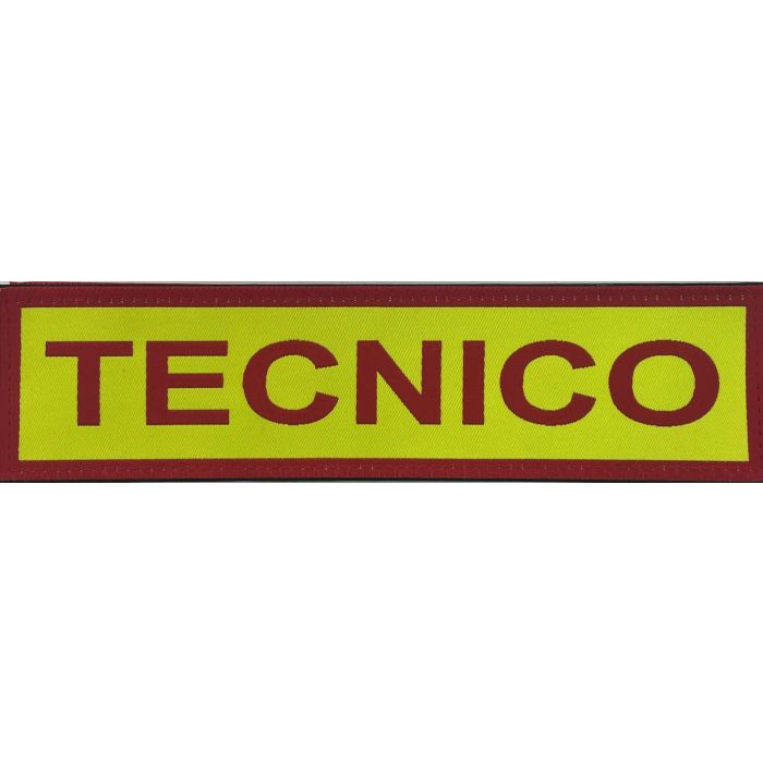 QUALIF. HD 20*5 "TECNICO" ROSSO-GIALLO
